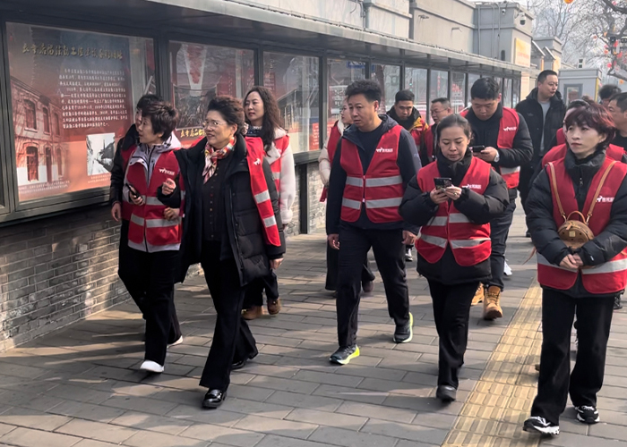 集美家居大红门商场开展中轴线打卡推广活动