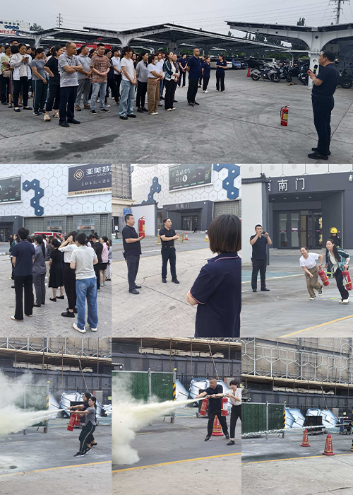 以练筑防守平安 集美家居大红门商场开展消防实战演练
